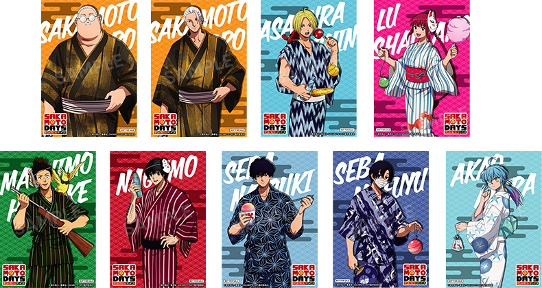 『SAKAMOTO DAYS』POP UP STORE 心斎橋会場特典ブロマイド