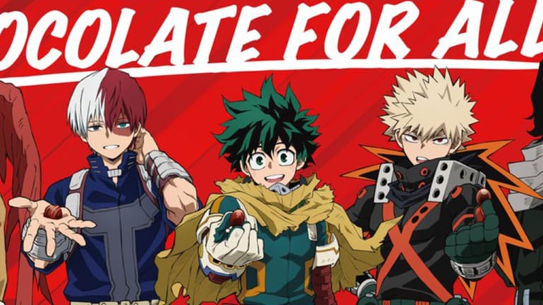 ヒロアカ×明治」コラボ決定！緑谷出久・爆豪勝己らのオリジナル