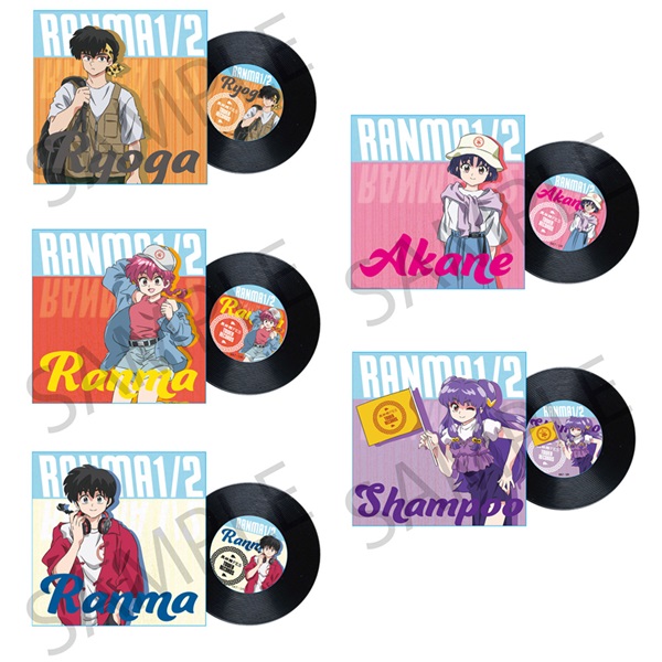 『らんま1/2』風林館FES Produced by TOWER RECORDS トレーディングレコードコースター
