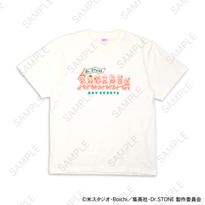 『Dr.STONE』×水沢石鹸さん コラボグッズ　クルーネックTシャツA