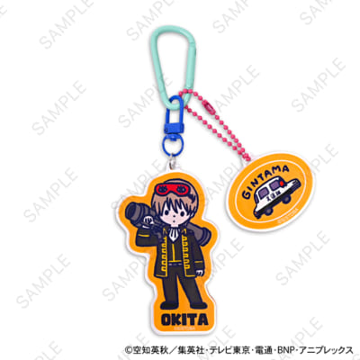 「銀魂×ビィズニィズ」デタッチャブルアクリルキーホルダー