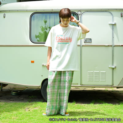『Dr.STONE』×水沢石鹸さん コラボグッズ　クルーネックTシャツA