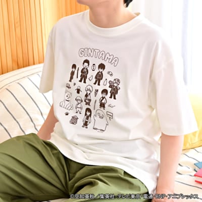 「銀魂×ビィズニィズ」クルーネックTシャツ