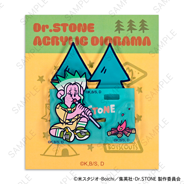 『Dr.STONE』×水沢石鹸さん コラボグッズ　アクリルスタンド