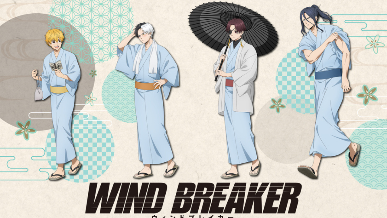 『WIND BREAKER』秋彩フェア2025 in アニメイト 開催決定！浴衣で温泉街を楽しむ描き下ろしイラスト特典＆グッズが登場