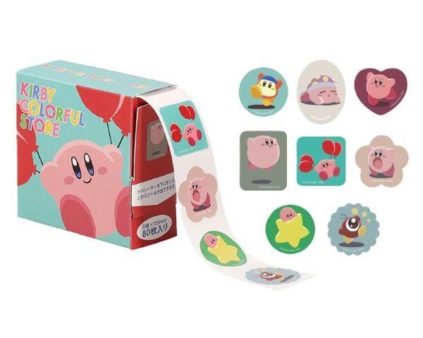 「KIRBY COLORFUL STORE」ロールシール