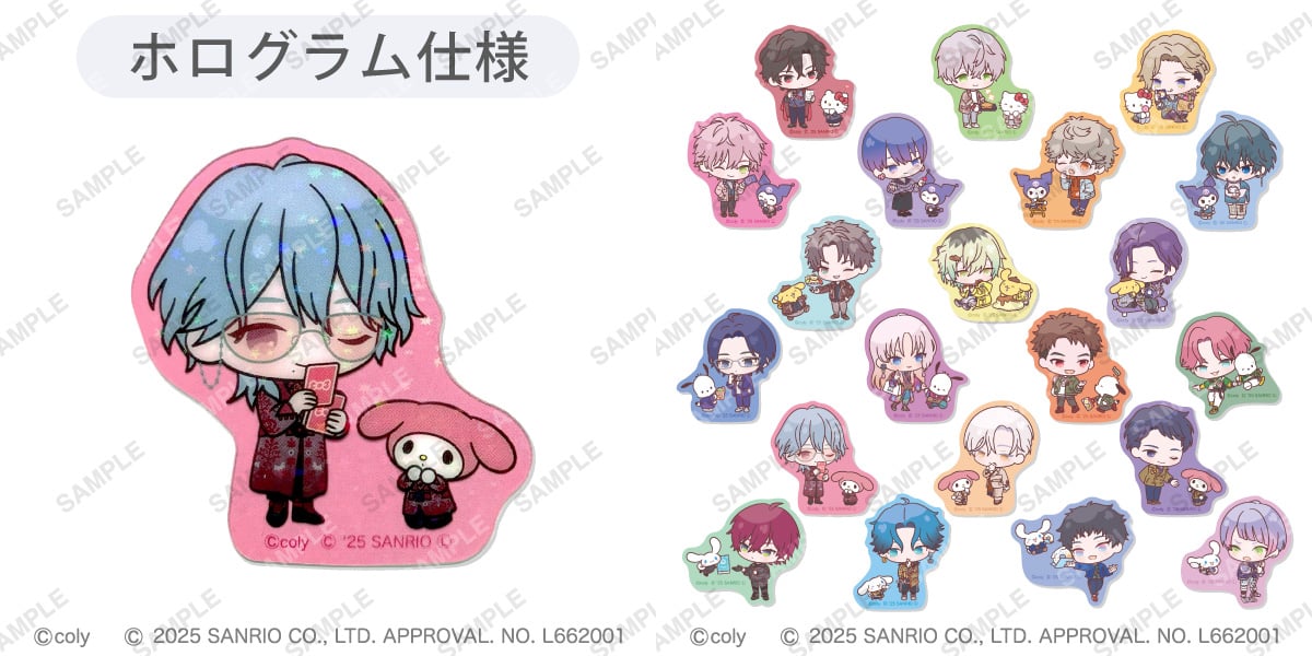 『ブレイクマイケース』×サンリオキャラクターズ POP UP STORE ~Friendly Days~ トレーディングダイカットホログラムカード