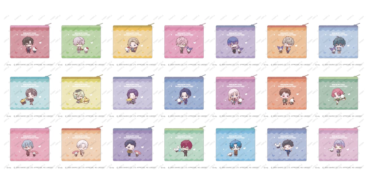 『ブレイクマイケース』×サンリオキャラクターズ POP UP STORE ~Friendly Days~ ビニルポーチ