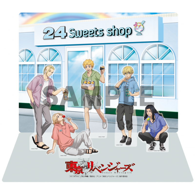 「東リベ×24スイーツショップ」A賞：アクリルジオラマ