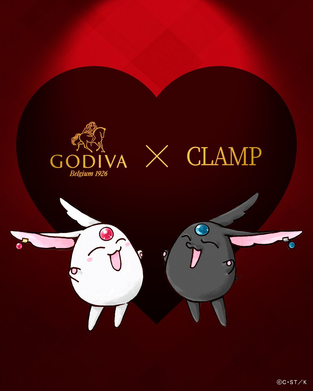 「CLAMP×ゴディバ」コラボ