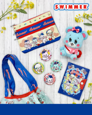「SWIMMER×郵便局」コラボグッズ