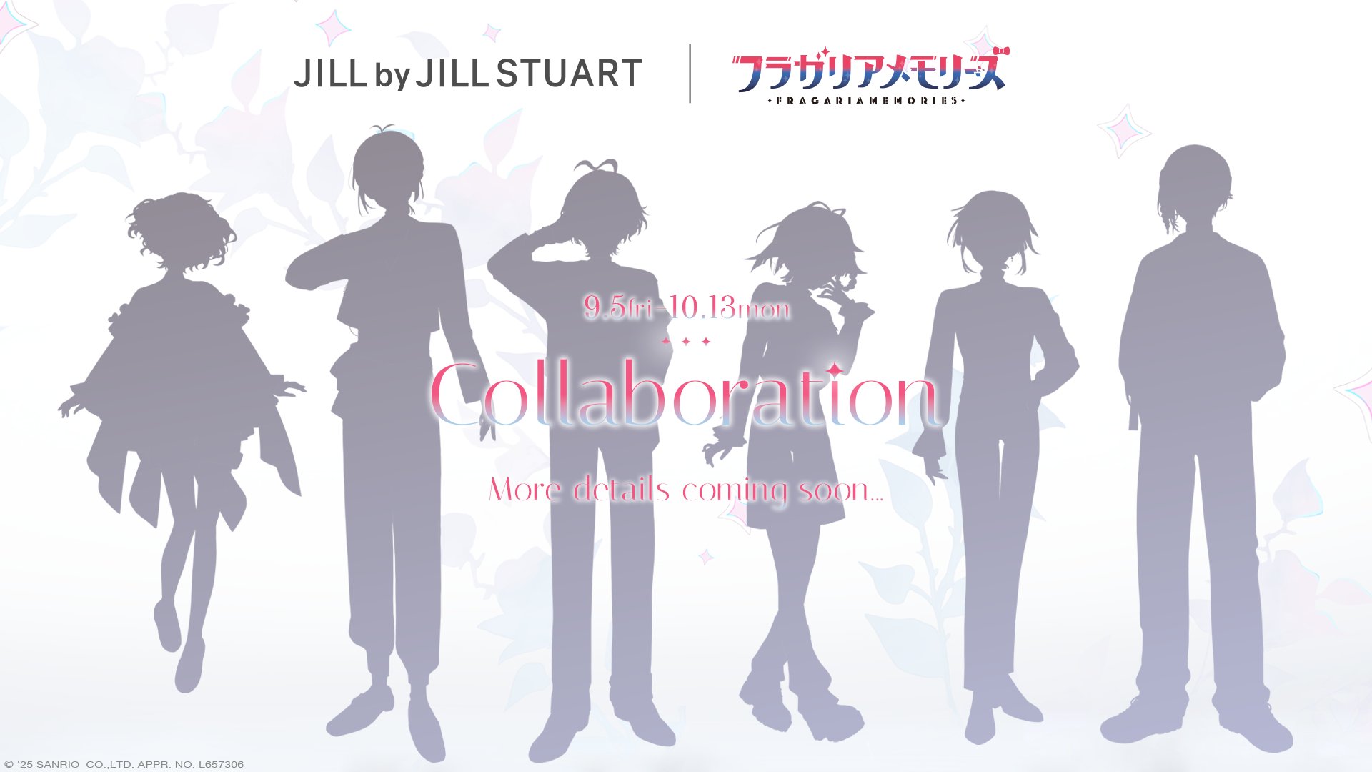 「フラガリアメモリーズ×JILL by JILL STUART」コラボ決定！6人のキャラシルエット公開で「とるか〜有給」