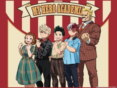 アニメ『ヒロアカ』アメリカンレトロ新作グッズ