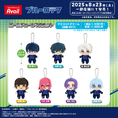 「ブルーロック×アベイル」コラボグッズ