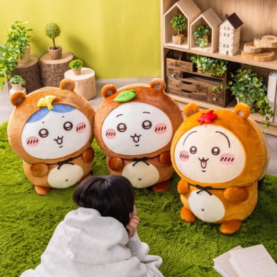 オンラインくじ「ちいかわ たぬきだもんくじ」A賞：ドデカたぬきぬいぐるみ