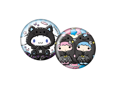 「Sanrio characters Halloween 2025」缶バッジSET賞