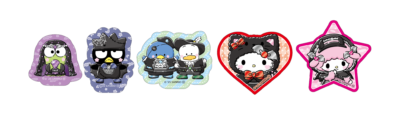 「Sanrio characters Halloween 2025」ステッカーSET賞