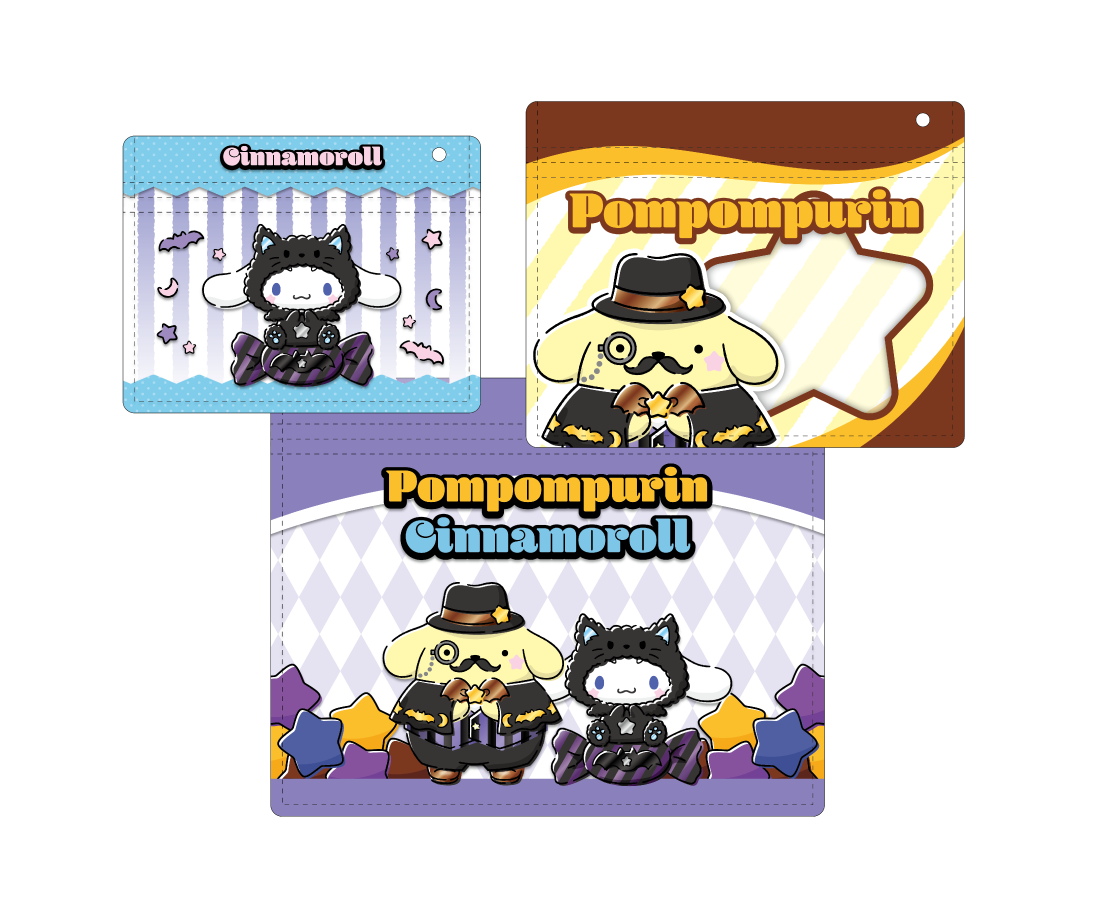 「Sanrio characters Halloween 2025」ジッパーバックSET賞