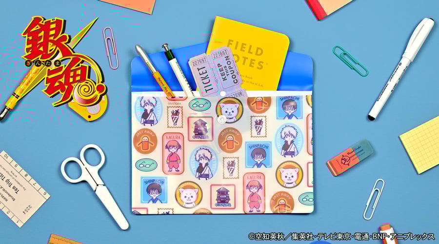「銀魂×ビィズニィズ」コラボグッズ受注開始！レトロポップなデザインで万事屋・真選組・パー子とヅラ子が日常使いアイテムに
