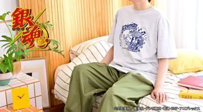 「銀魂×ビィズニィズ」クルーネックTシャツ