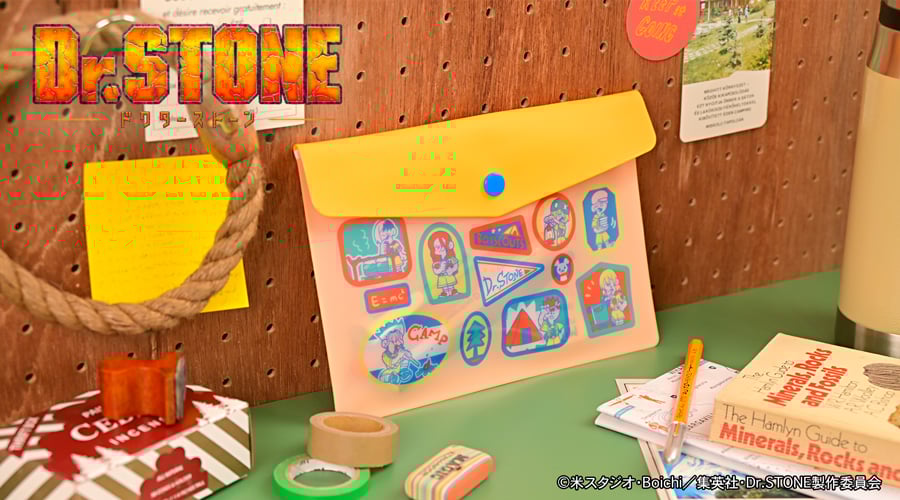 『Dr.STONE』×水沢石鹸 コラボグッズ発売!千空たちのボーイスカウト姿に胸キュン♡日常使いしやすい全6種が登場