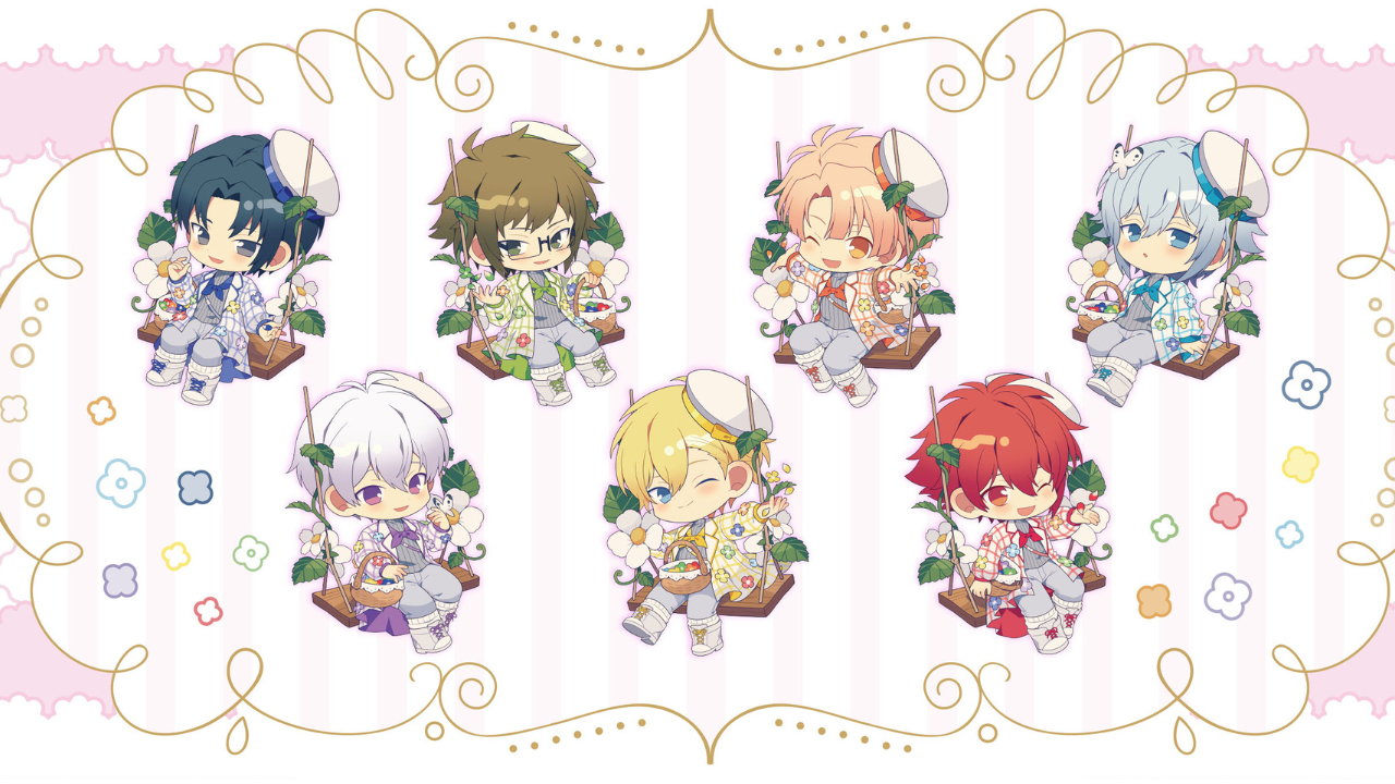 「アイナナ×グラッテ」10月10日よりコラボ開催！アイドルたちのプリントラテ＆アイシングクッキー販売、バースデー企画も