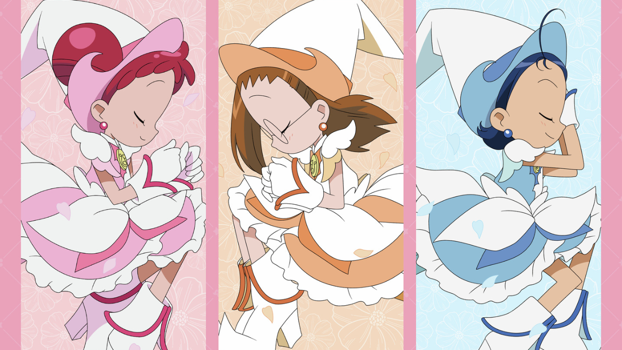 『おジャ魔女どれみ』9月20日よりポップアップショップ開催！パトレーヌドレス姿の5人＆見習い魔女姿のハナの描き下ろしイラストが登場