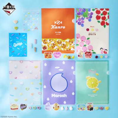 「一番くじ カンロ ピュレグミ ～sweet gummy＆candy～」G賞：ステーショナリーコレクション