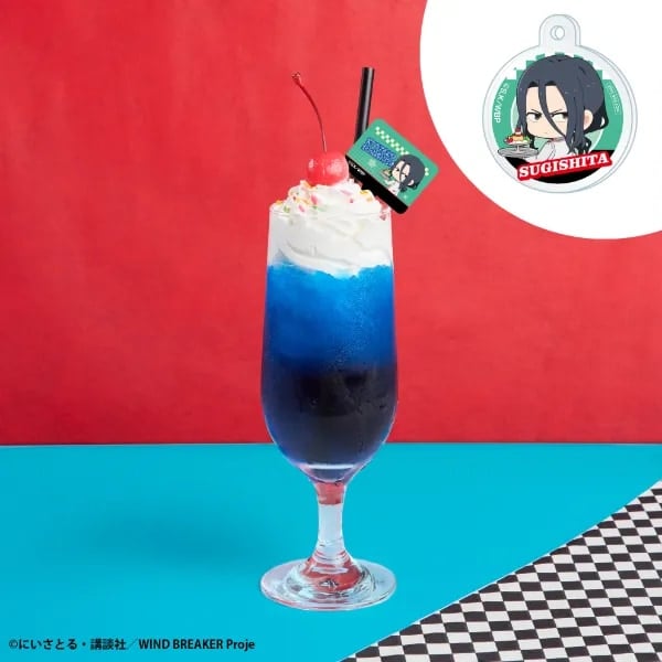 「WIND BREAKER×and GALLERY」杉下のバタフライピーティー