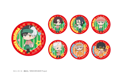 「WIND BREAKER×and GALLERY」ペーパーコースター