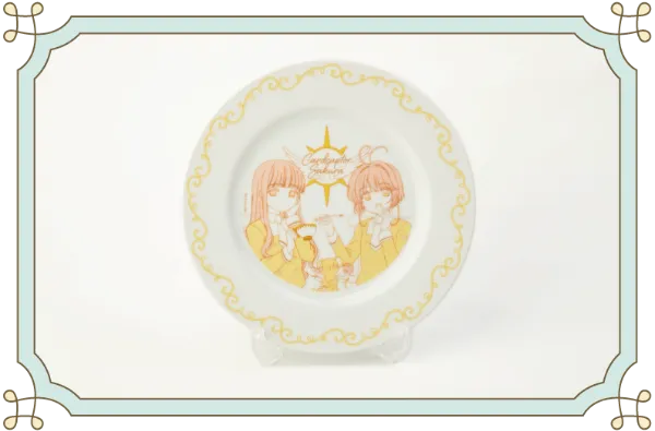 「カードキャプターさくら cafe ~さくらと知世のティーパーティー~」プレート