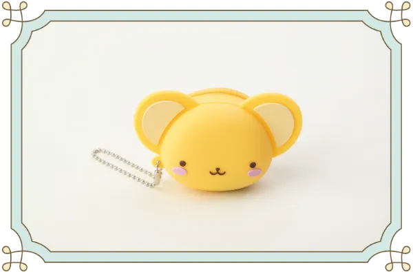 「カードキャプターさくら cafe ~さくらと知世のティーパーティー~」シリコンフェイスミニポーチ