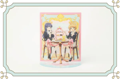 「カードキャプターさくら cafe ～さくらと知世のティーパーティー～」アクリルジオラマスタンド
