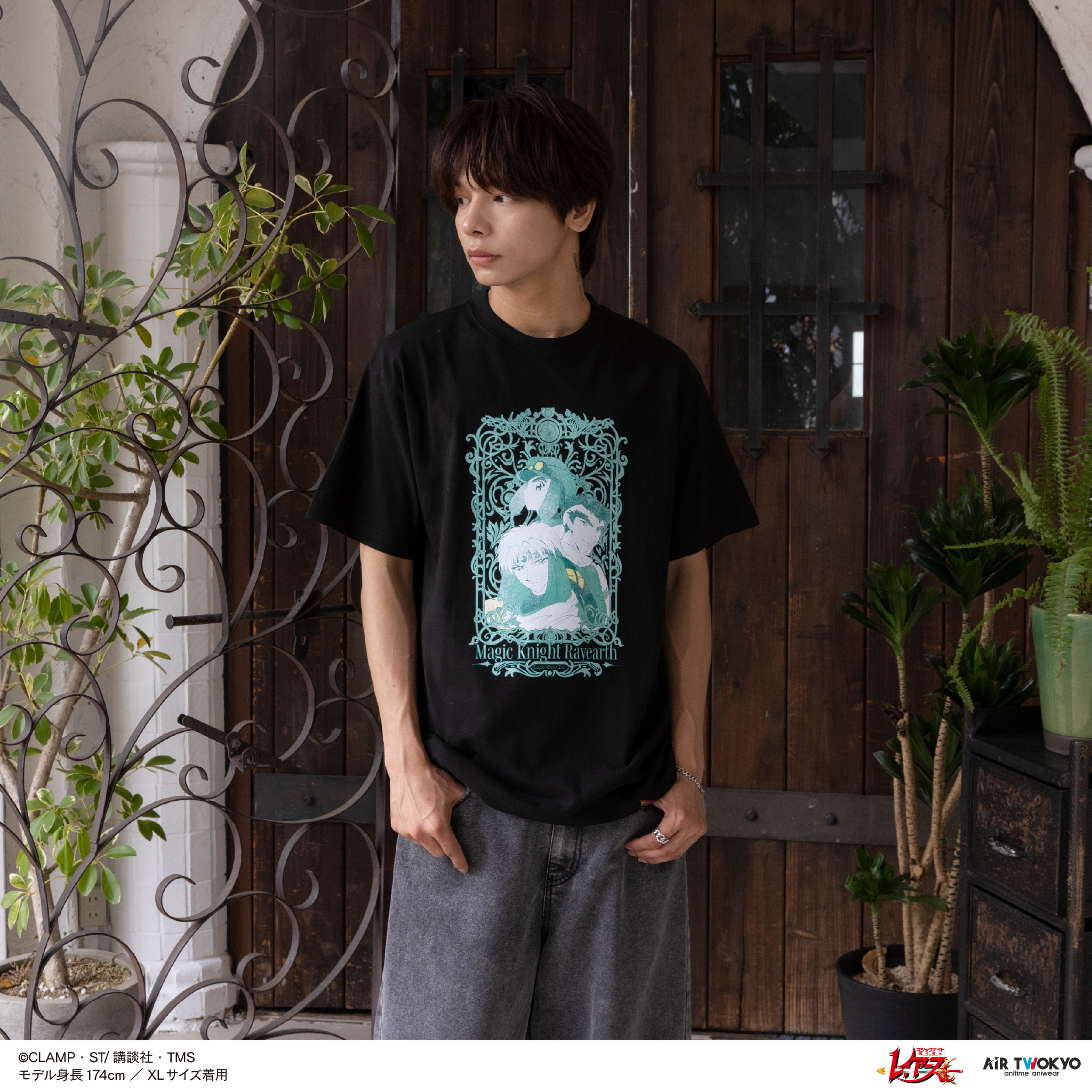 「魔法騎士レイアース×AIR TWOKYO」デコラティブTシャツ