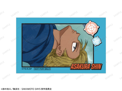 TVアニメ『SAKAMOTO DAYS』POP UP SHOP　トレーディング場面写インスタントカメラ風イラストカード2枚セットBOX：朝倉シンの場面写インスタントカメラ風イラストカード 