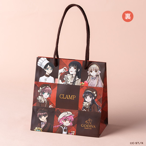 「CLAMP×ゴディバ」コレクション ギフトバッグ S