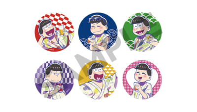 「おそ松さん×ホテル湖龍」缶バッジ