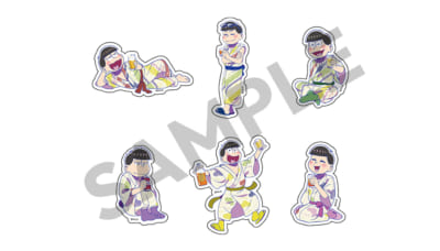 「おそ松さん×ホテル湖龍」ステッカー