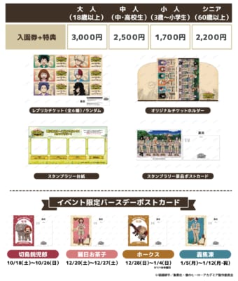 「ヒロアカ×東武動物公園」コラボ入園券