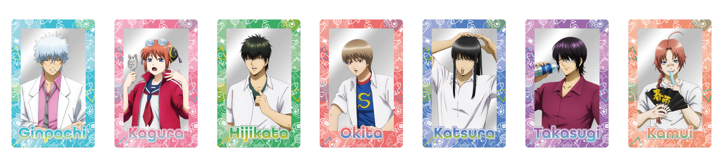 「3年Z組銀八先生 キャラポップストア」アクリルカード