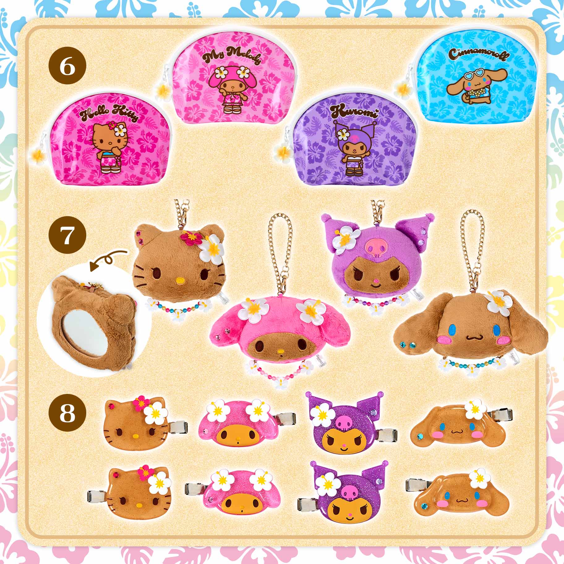 『サンリオ』トコナツバケーションデザインシリーズ グッズ