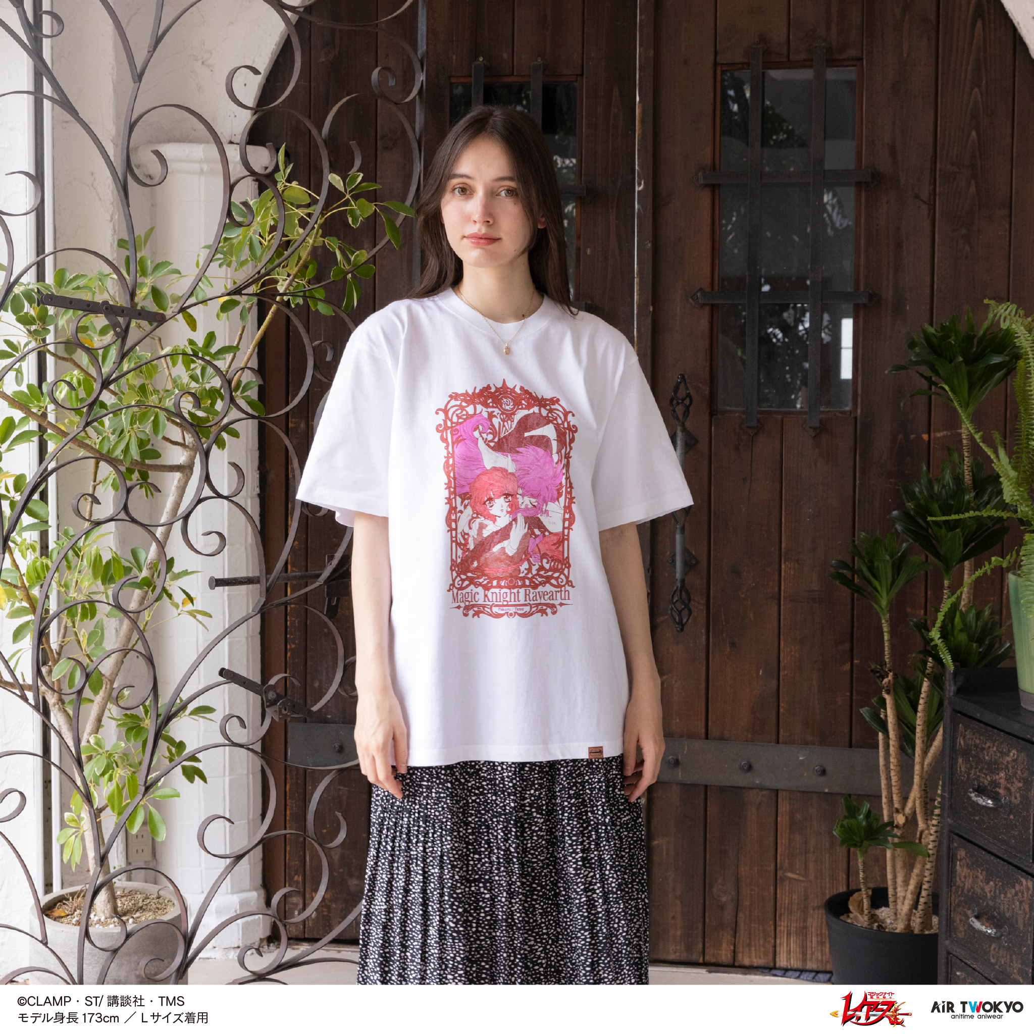「魔法騎士レイアース×AIR TWOKYO」デコラティブTシャツ