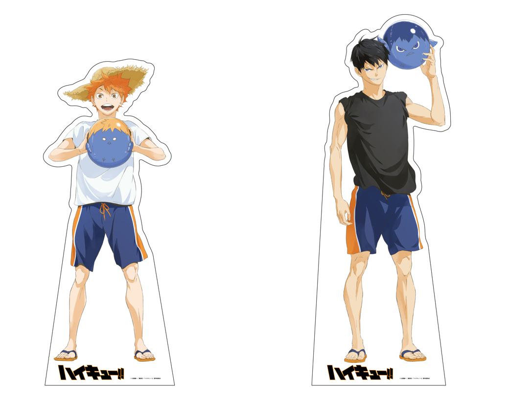 「『ハイキュー!!』in 未来屋書店POP-UP STORE presented by TOHO animation」等身大パネル