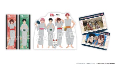 「ダンダダン×極楽湯・RAKU SPA」装飾