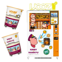 「星のカービィ×阪急電車」IJOOZ生搾りオレンジジュース