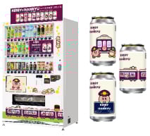「星のカービィ×阪急電車」ラベル缶