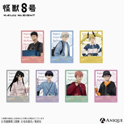 「怪獣8号 POP UP STORE 有明りんかい基地出張所」トレーディング箔押しクリアフォトカード