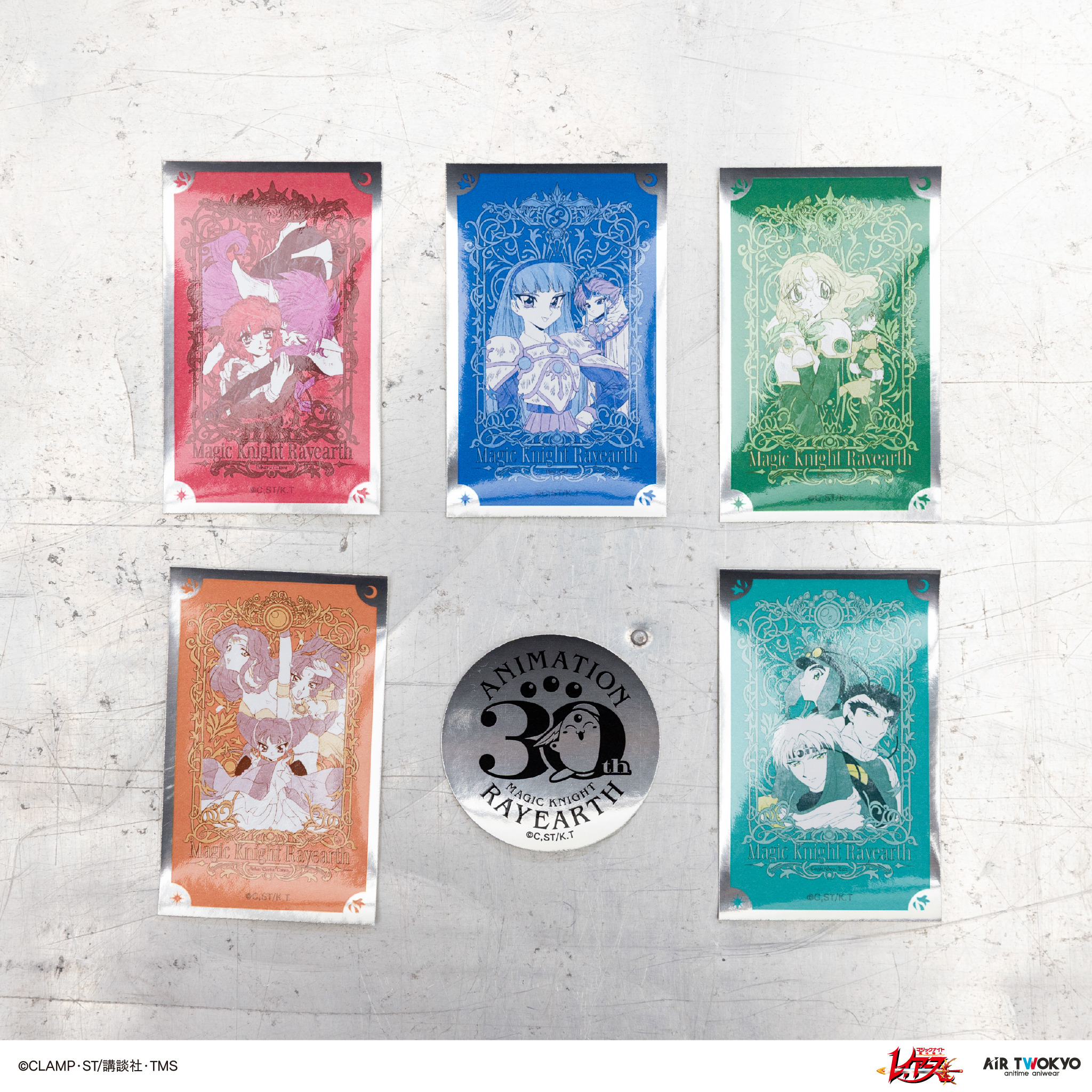 「魔法騎士レイアース×AIR TWOKYO」ステッカーセット