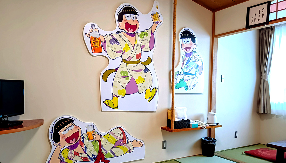 「おそ松さん×ホテル湖龍」スタンダードルームB（1日2室限定・定員1～2名）