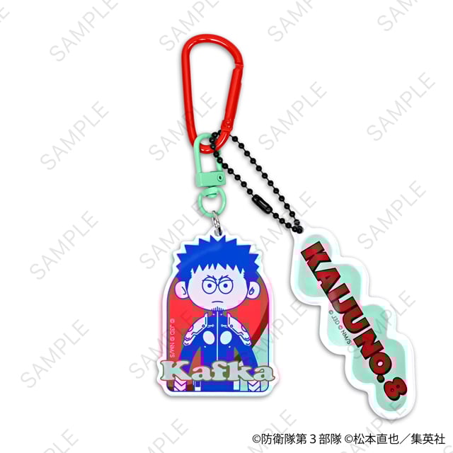 アニメ『怪獣8号』×「nhutoons」デタッチャブルアクリルキーホルダー